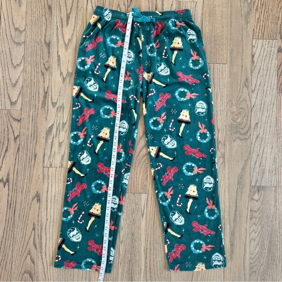 A Christmas Story Printed Mens Fleece Sleep Pants Pajama Bottoms Size Large - Picture 6 of 8